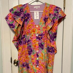 Karlie Lavender and Pink Dress